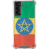 Ethiopia Flag Distressed Galaxy S21 5G Clear Case
